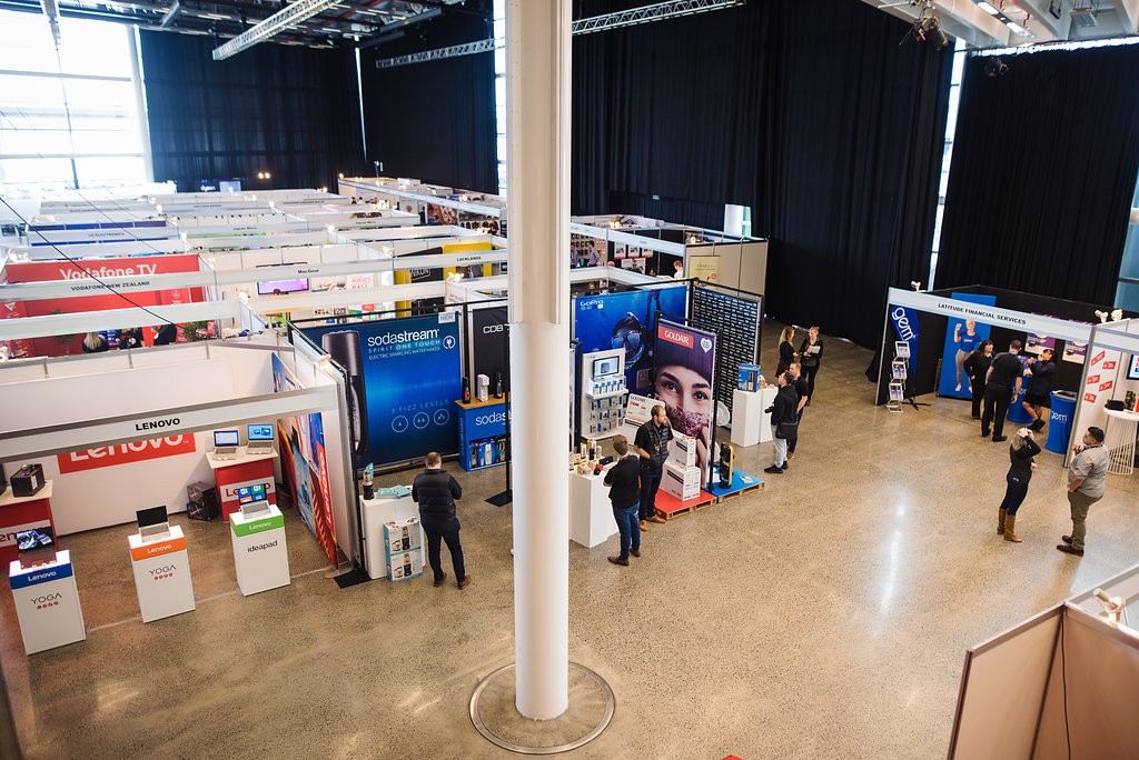 conference, corporate, event, noel leeming, expo, product, launch, anz, viaduct, event, centre